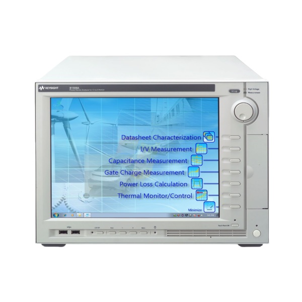 Keysight 用于電路設計的 B1506A 功率器件分析儀/曲線追蹤儀