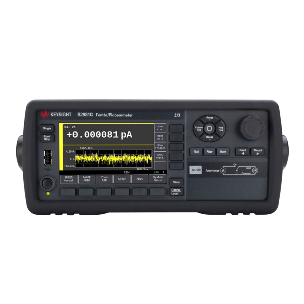Keysight B2981C 飛安計/皮安計